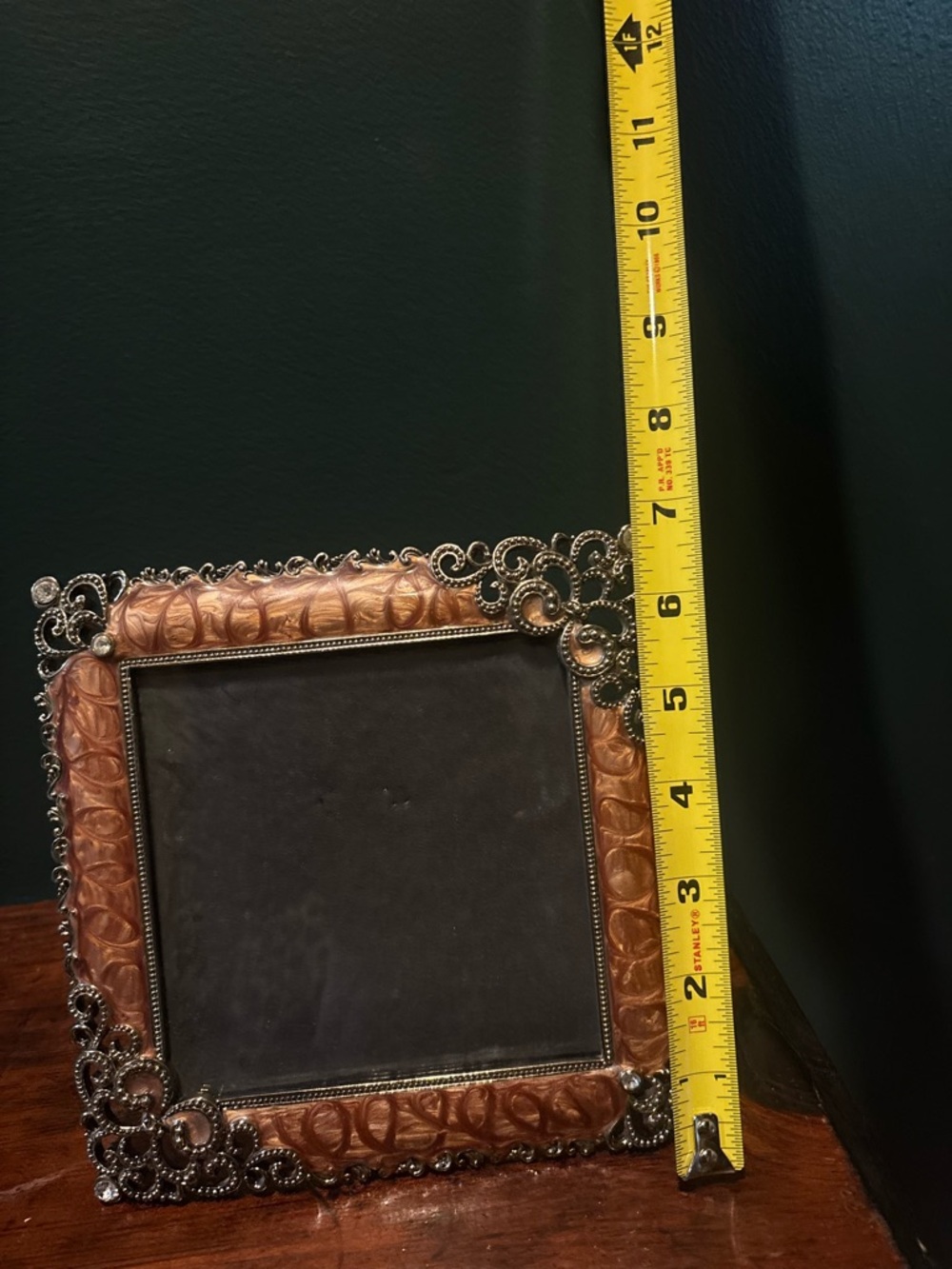 Vintage Ornate Silver Decorative Picture Frame - Picture 4 of 4